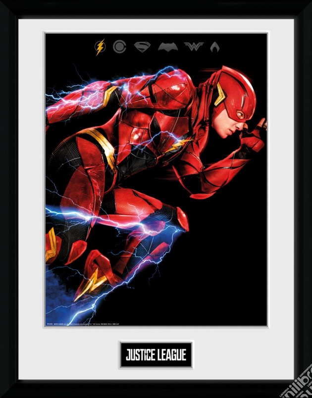 Justice League Movie - Flash (Stampa In Cornice 30x40cm) gioco