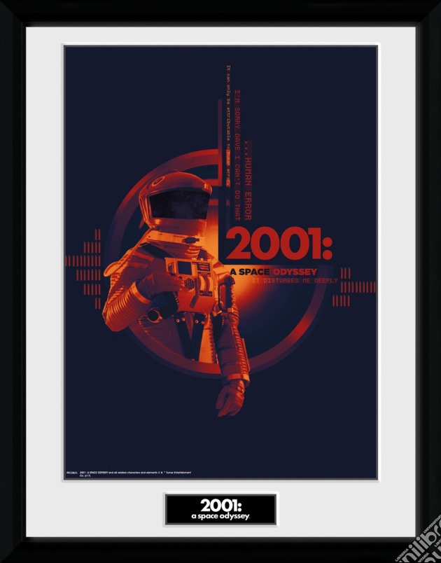 2001 A Space Odyssey: Graphic (Stampa In Cornice 30x40 Cm) gioco