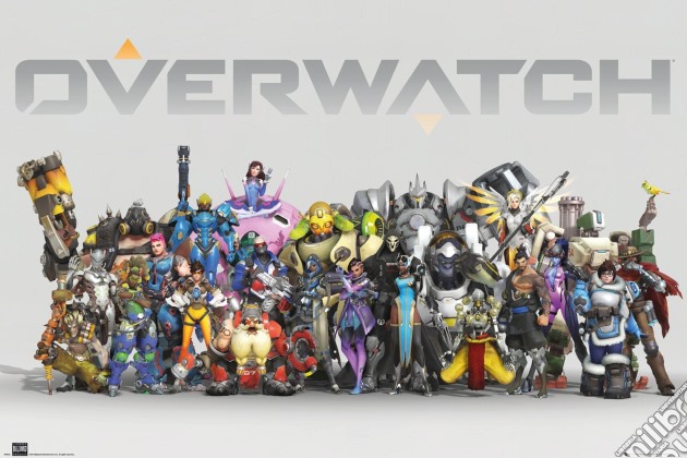 Overwatch - Anniversary Line Up (Poster Maxi 61x91,5 Cm) gioco