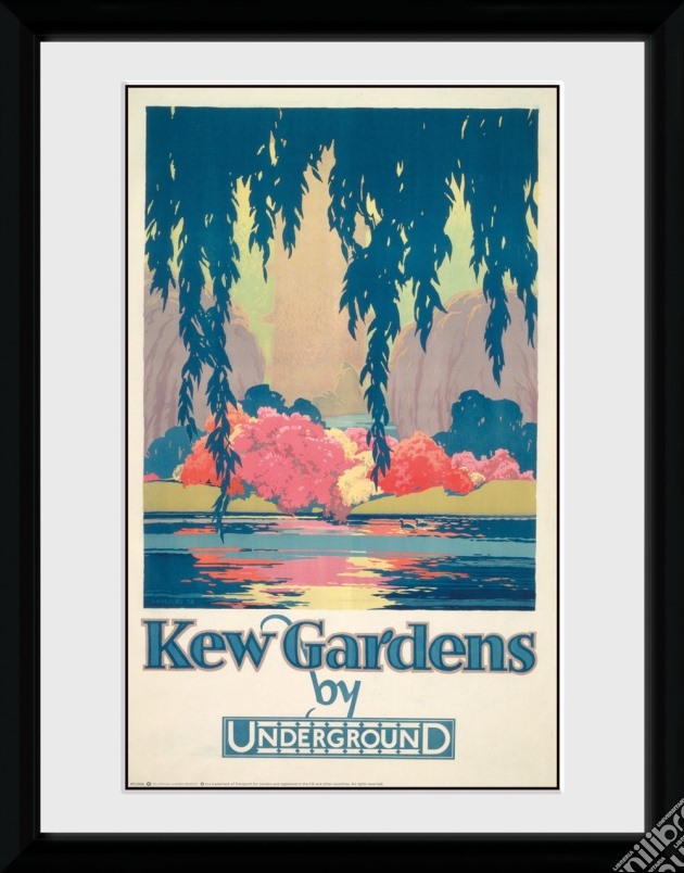 Transport For London - Kew Gardens (Stampa In Cornice 30x40cm) gioco