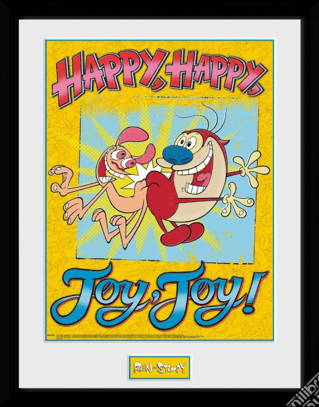 Ren & Stimpy - Happy Joy (Stampa In Cornice 30x40cm) gioco
