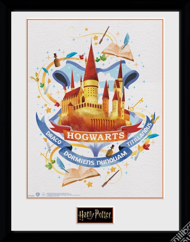 Harry Potter - Hogwarts Paint (Stampa In Cornice 30x40cm) gioco