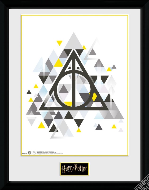 Harry Potter - Deathly Pixels (Stampa In Cornice 30x40cm) gioco