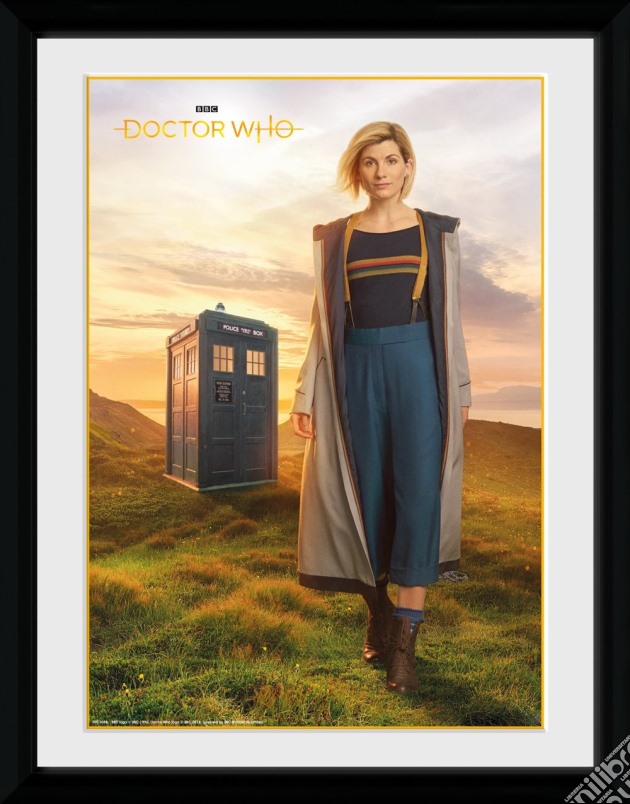 Doctor Who - 13Th Doctor (Stampa In Cornice 30x40cm) gioco