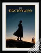 Doctor Who: 13Th Doctor Silhouette (Stampa In Cornice 30x40cm) giochi
