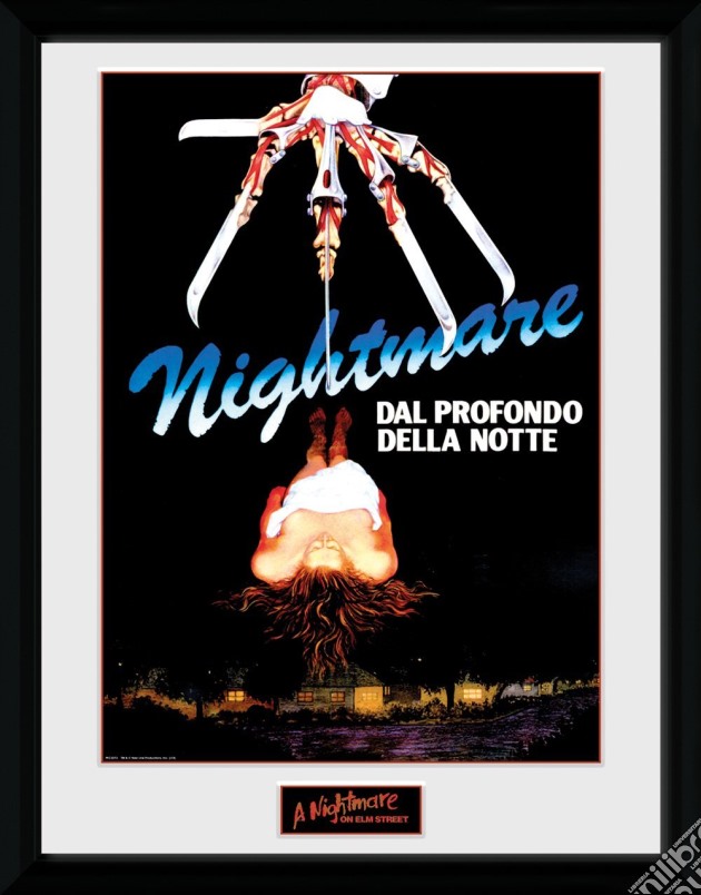 Nightmare On Elm Street: Nightmare (Stampa In Cornice 30x40cm) gioco