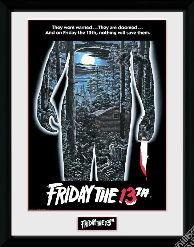 Friday The 13Th: Gb Eye - Poster (Framed Print 30x40 Cm / Stampa In Cornice) gioco