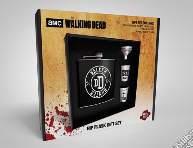 Walking Dead (The) - Walker Hunter (Set Fiaschetta+Bicchieri) gioco