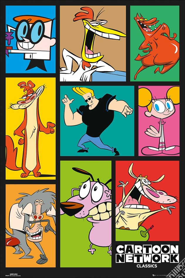Cartoon Network Classics - Characters (Poster Maxi 61x91,5 Cm) gioco
