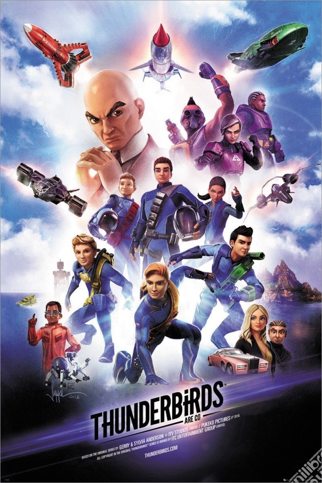 Thunderbirds Are Go - Keyart (Poster Maxi 61x91,5 Cm) gioco