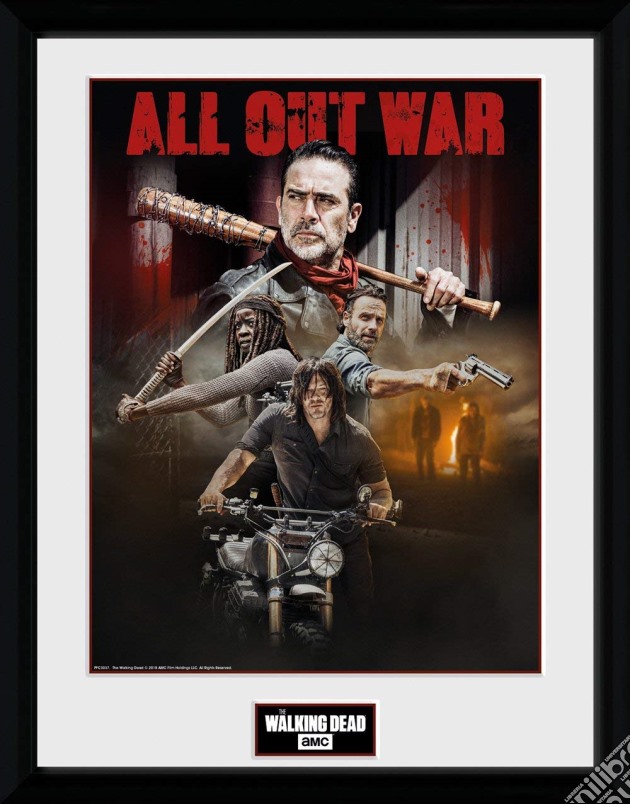 Walking Dead (The) - Season 8 Collage (Stampa In Cornice 30x40cm) gioco