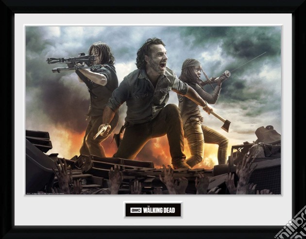 Walking Dead (The) - Fire (Stampa In Cornice 30x40cm) gioco