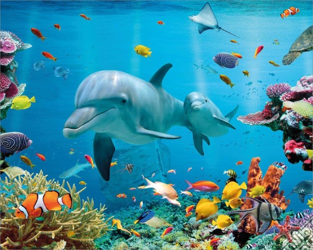 Tropical - Ocean (Poster Mini 40x50 Cm) gioco