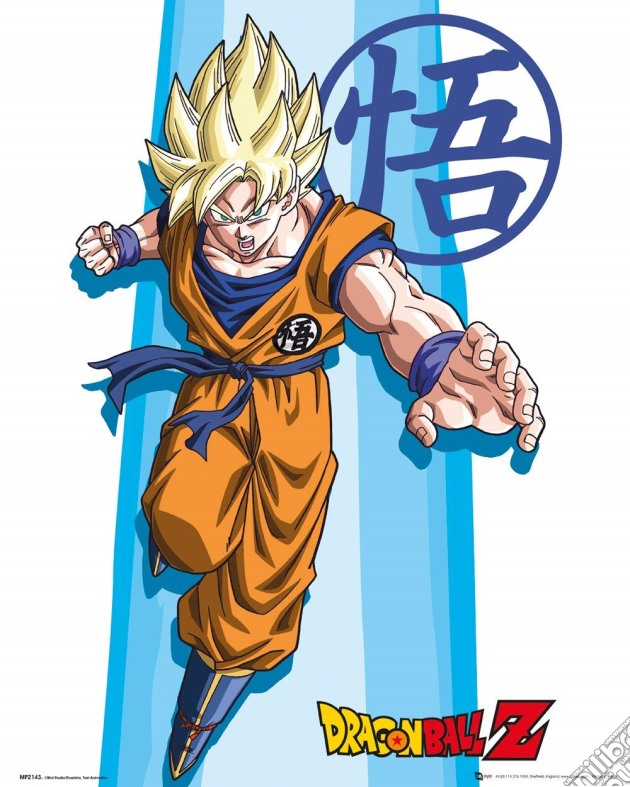 Dragonball Z - Ss Goku (Poster Mini 40x50 Cm) gioco