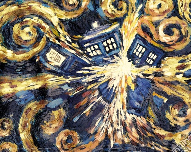 Doctor Who - Exploding Tardis (Poster Mini 40x50 Cm) gioco