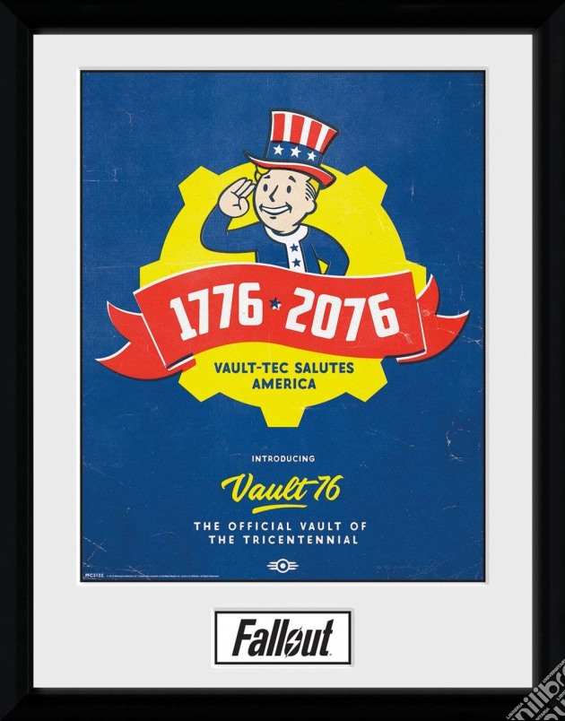 Fallout 76 - Tricentenniel (Stampa In Cornice 30X40 Cm) gioco