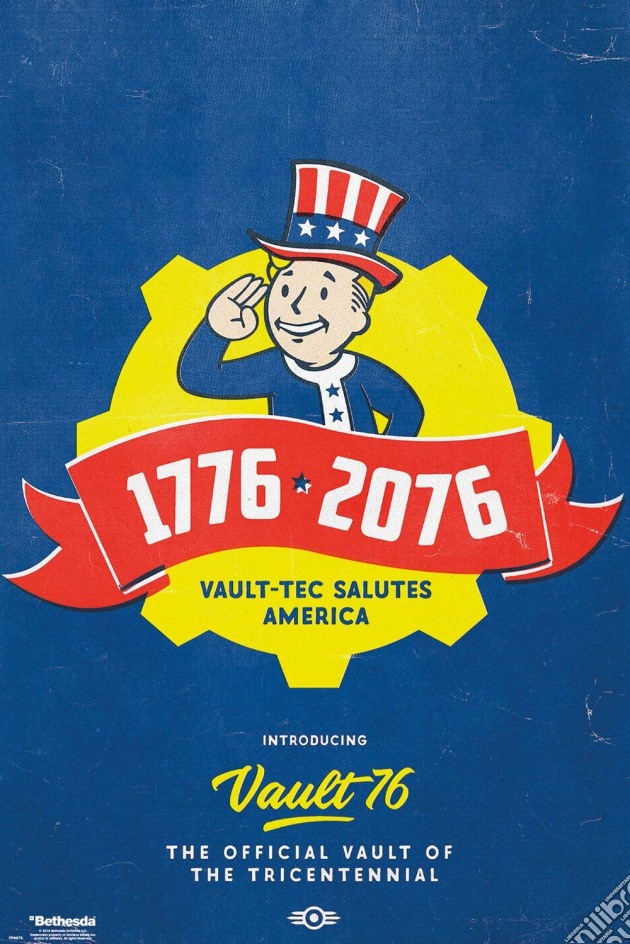 Fallout 76 - Tricentenniel (Poster Maxi 61x91,5 Cm) gioco