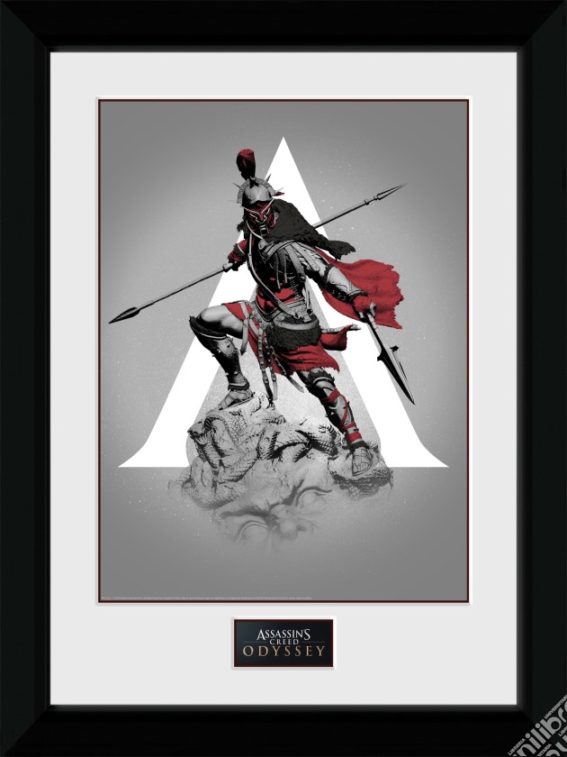 Assassin's Creed Odyssey - Graphic (Stampa In Cornice 30x40cm) gioco