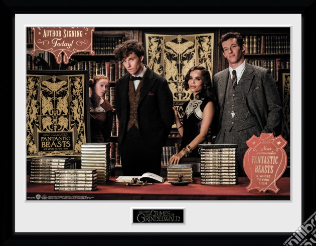 Fantastic Beasts 2: Book Signing (Stampa In Cornice 30x40cm) gioco