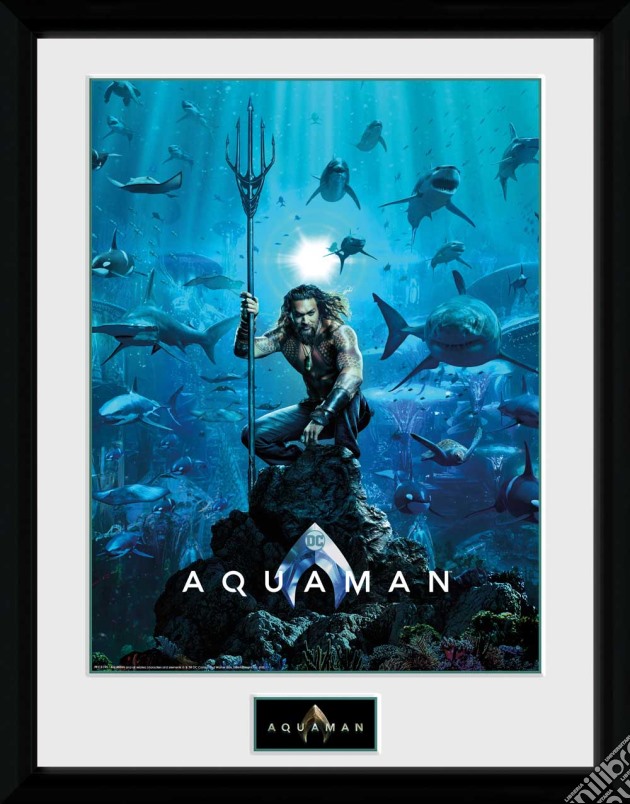 Aquaman - One Sheet (Stampa In Cornice 30x40cm) gioco