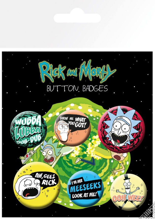 Rick & Morty - Mix 1 (Badge Pack) gioco di Terminal Video
