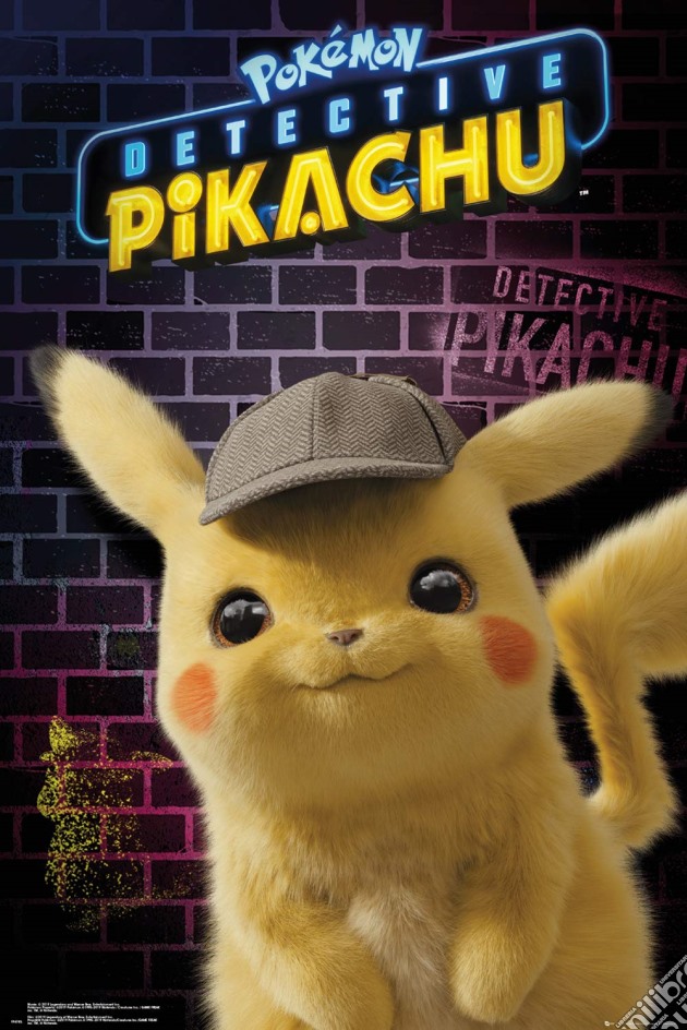 Pokemon: Detective Pikachu - Detective Pikachu (Poster Maxi 61x91,5 Cm) gioco di GB Eye