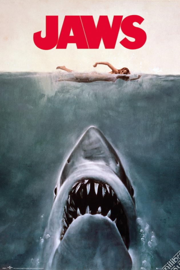 Jaws: GB Eye - Key Art (Poster 91,5X61 Cm) gioco di GB Eye