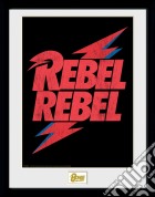 David Bowie: GB Eye - Rebel Rebel Logo (Stampa In Cornice 30x40cm) gioco di GB Eye