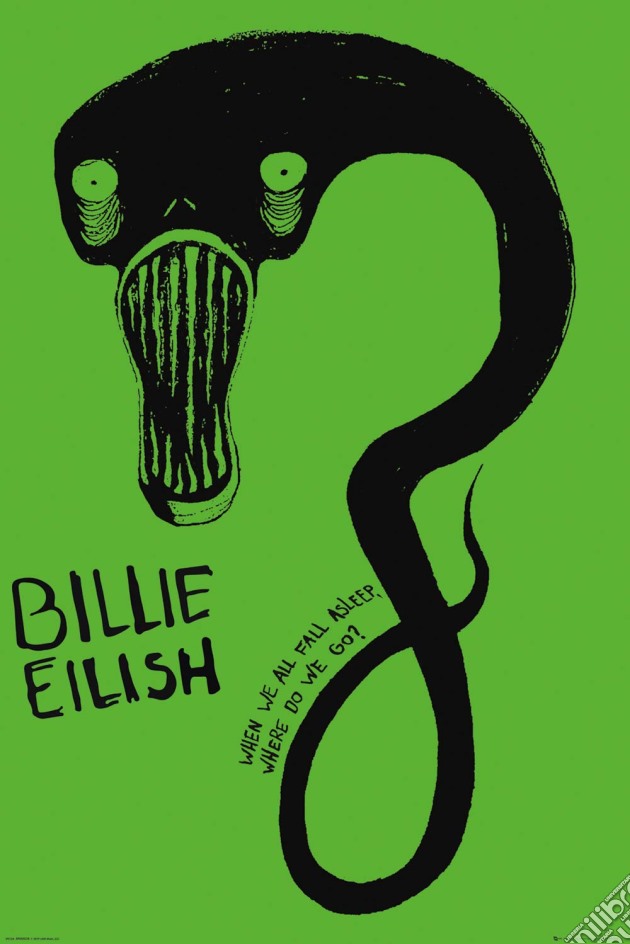 Billie Eilish: Gb Eye - Ghoul (Poster 91,5X61 Cm) gioco di GB Eye
