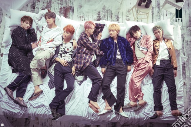 Bts: Group Bed (Poster 61x91,5cm) gioco di GB Eye