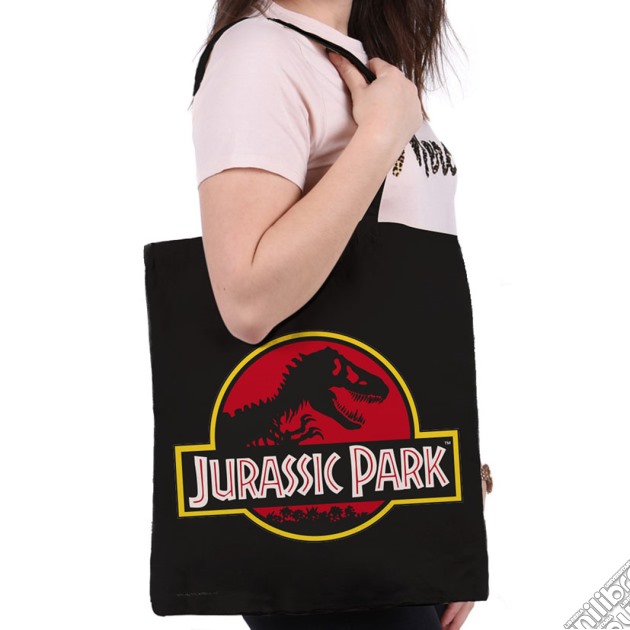 Jurassic Park - Logo -Tote Bag- (Borsa Di Tela) gioco