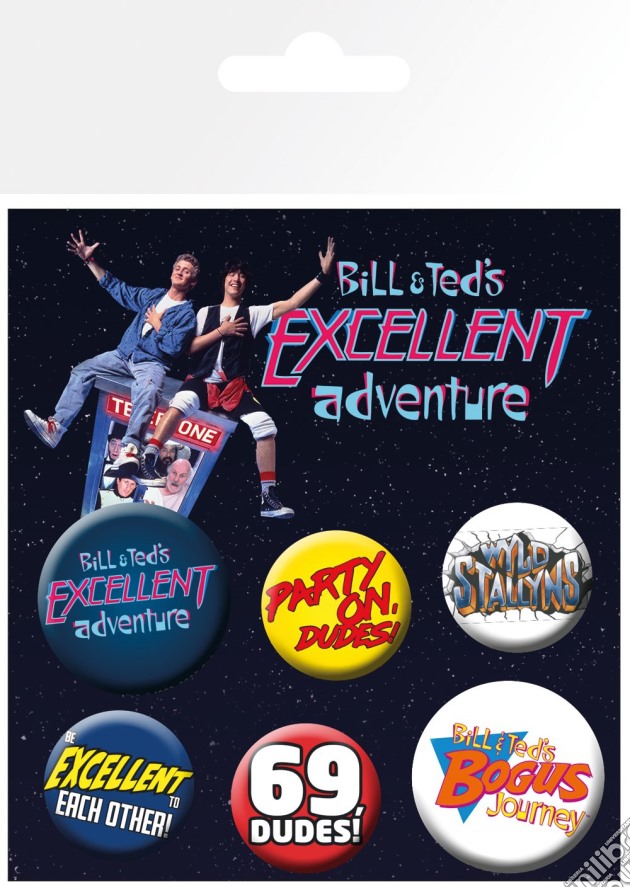 Bill & Ted: Gb Eye - Mix (Badge Pack) gioco