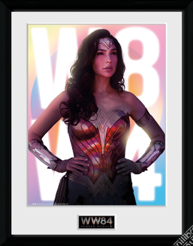 Dc Comics: Wonder Woman 84 - Glow (Stampa In Cornice 30x40 Cm) gioco