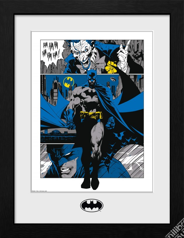 Dc Comics: Batman Panels (Stampa In Cornice 30X40 Cm) gioco