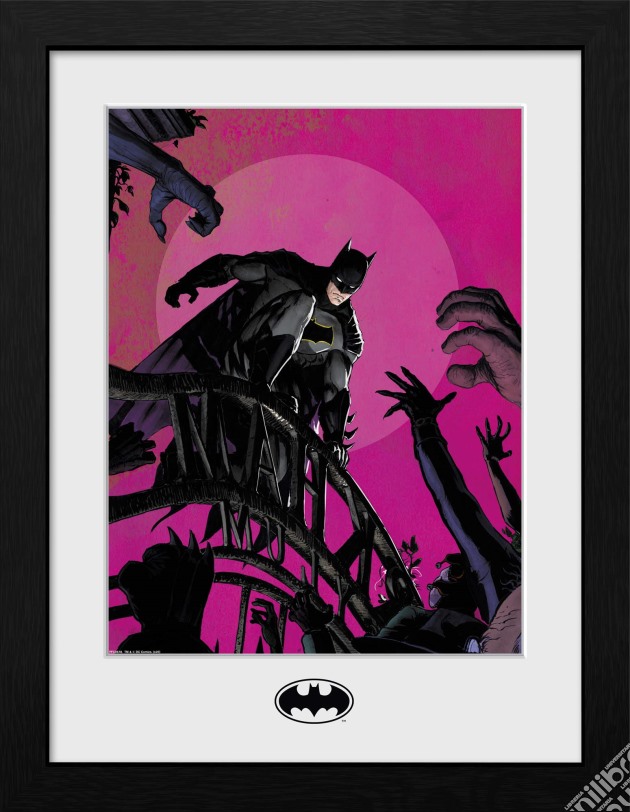 Dc Comics: Batman Arkham (Stampa In Cornice 30X40 Cm) gioco