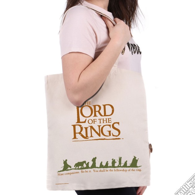 Lord Of The Rings - Fellowship -Tote Bag- (Borsa Di Tela) gioco