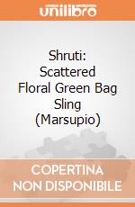 Shruti: Scattered Floral Green Bag Sling (Marsupio) gioco