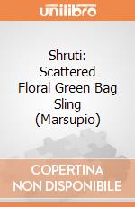 Shruti: Scattered Floral Green Bag Sling (Marsupio) giochi