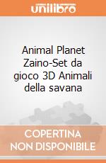 Animal Planet Zaino-Set da gioco 3D Animali della savana giochi