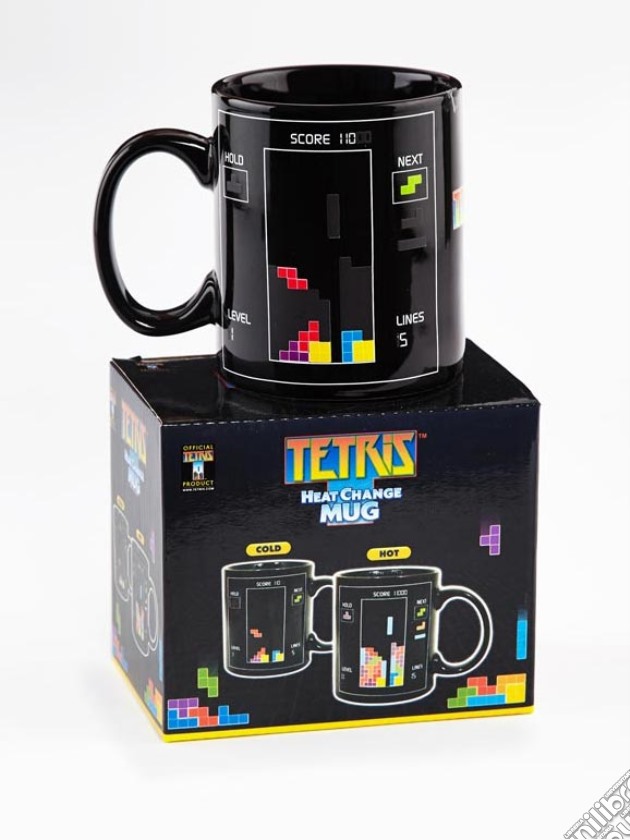 Tetris - Heat Change Mug (Tazza Termosensibile) gioco di TimeCity