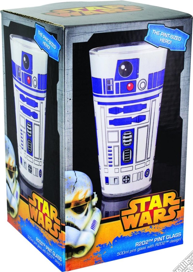 Star Wars - R2-D2 Pint Glass (Bicchiere Birra) gioco di TimeCity