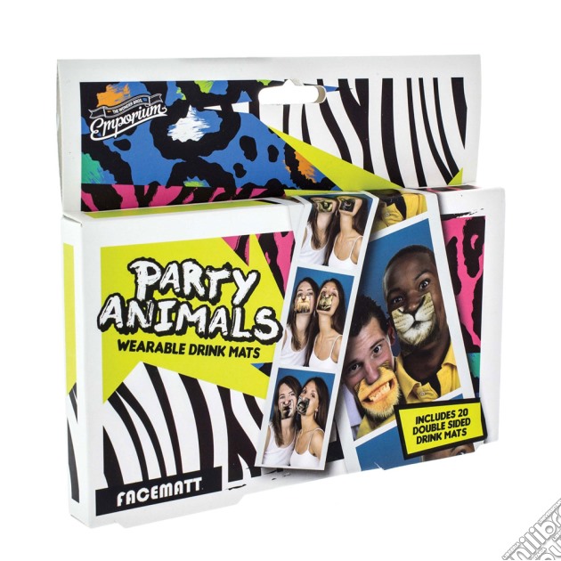 Emporium - Party Animals Face Mats gioco di Paladone
