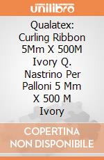 Qualatex: Curling Ribbon 5Mm X 500M Ivory Q. Nastrino Per Palloni 5 Mm X 500 M Ivory giochi
