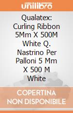 Qualatex: Curling Ribbon 5Mm X 500M White Q. Nastrino Per Palloni 5 Mm X 500 M White giochi