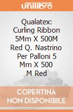 Qualatex: Curling Ribbon 5Mm X 500M Red Q. Nastrino Per Palloni 5 Mm X 500 M Red giochi