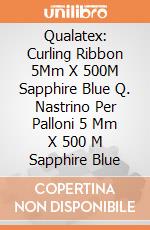 Qualatex: Curling Ribbon 5Mm X 500M Sapphire Blue Q. Nastrino Per Palloni 5 Mm X 500 M Sapphire Blue giochi
