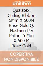 Qualatex: Curling Ribbon 5Mm X 500M Rose Gold Q. Nastrino Per Palloni 5 Mm X 500 M Rose Gold giochi