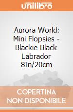 Aurora World: Mini Flopsies - Blackie Black Labrador 8In/20cm gioco