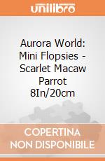 Aurora World: Mini Flopsies - Scarlet Macaw Parrot 8In/20cm gioco