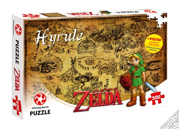 Puzzle 500 Pz - The Legend Of Zelda - Hyrule Field puzzle